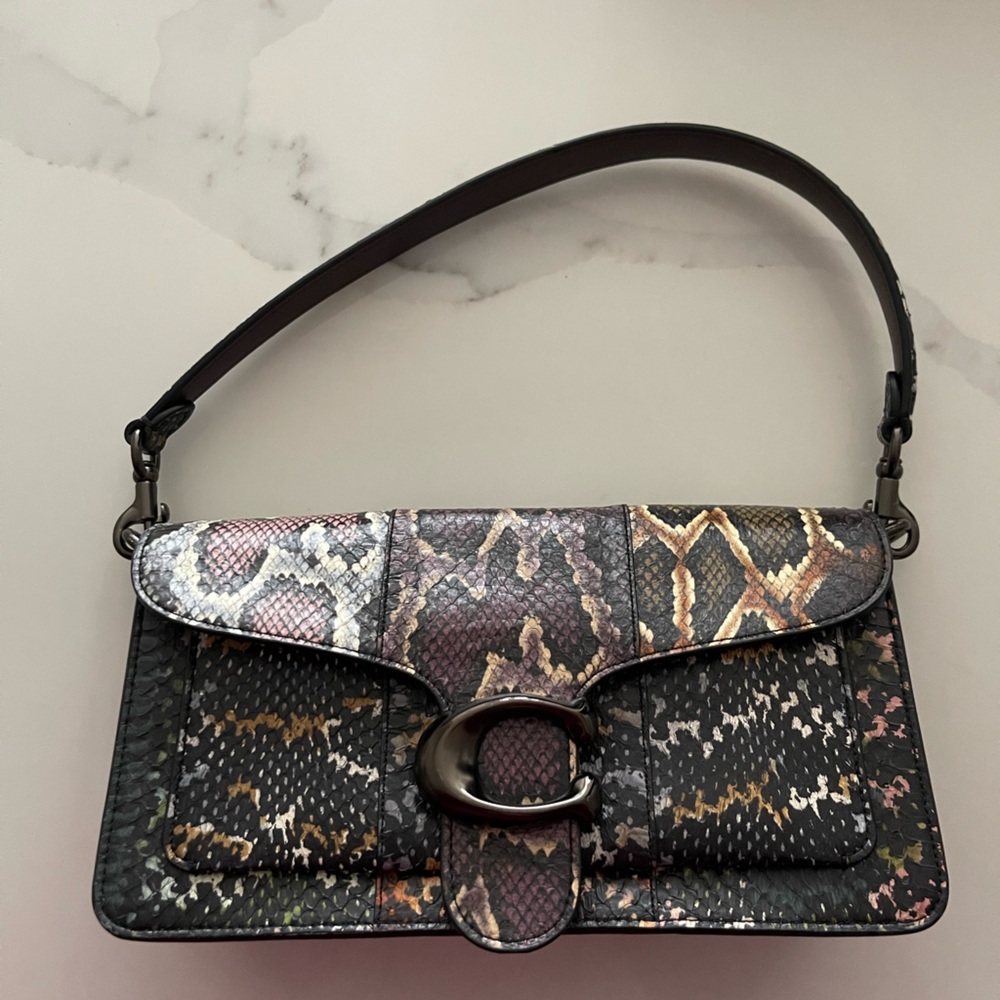 Coach Tabby - Mutli colored exotic skin